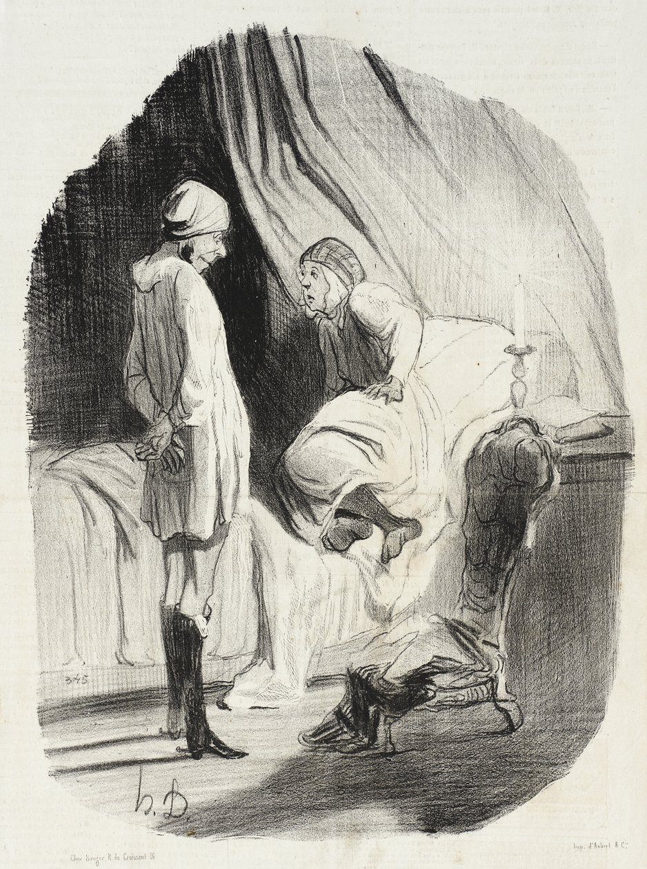 No niin, Didine, olemmeko tanssineet tarpeeksi... tekijältä Honoré Daumier