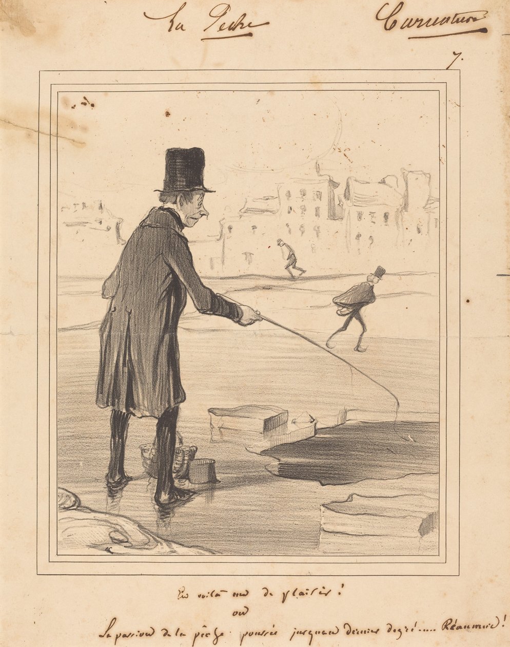 Siinäpä vasta huvi! tekijältä Honoré Daumier