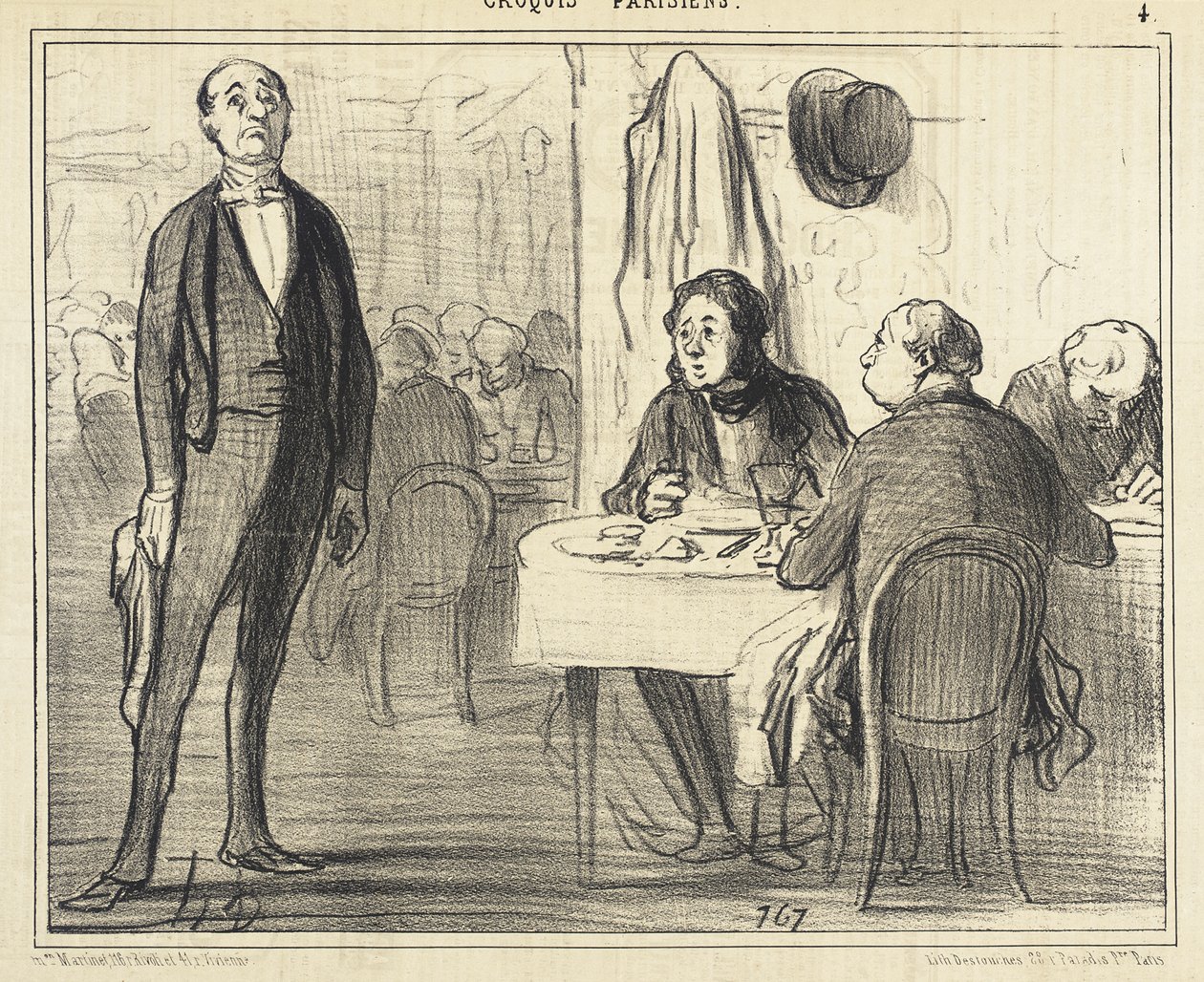 Onko se poika?... tekijältä Honoré Daumier