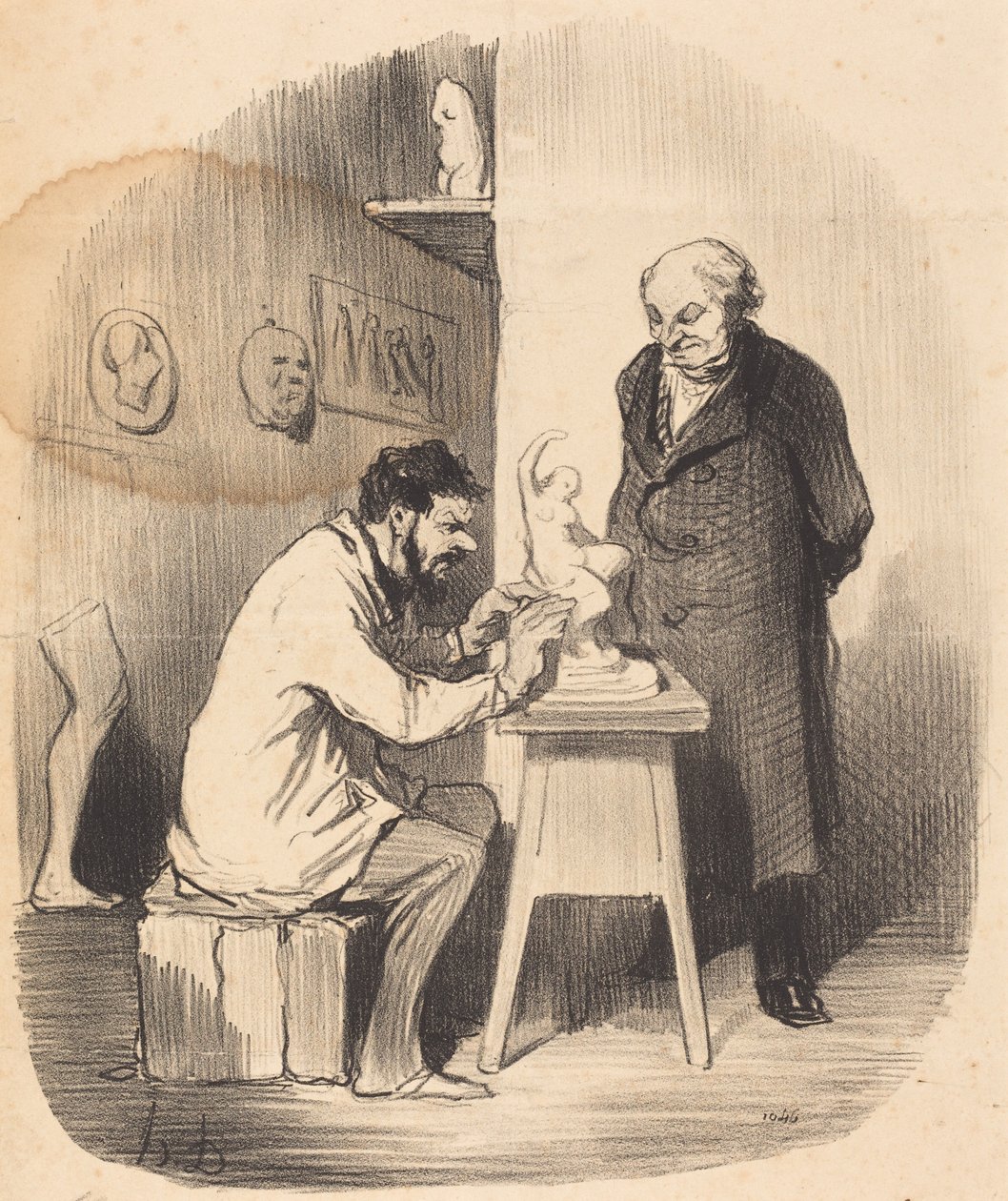 Jonakin päivänä minun täytyy saada teidät tekemään... tekijältä Honoré Daumier