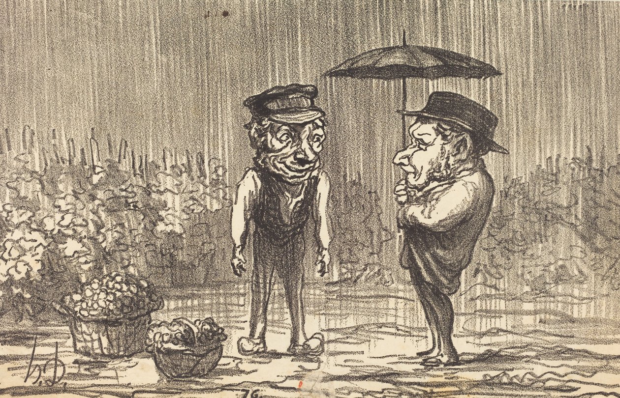 Tästä säästä ei pidä valittaa... tekijältä Honoré Daumier