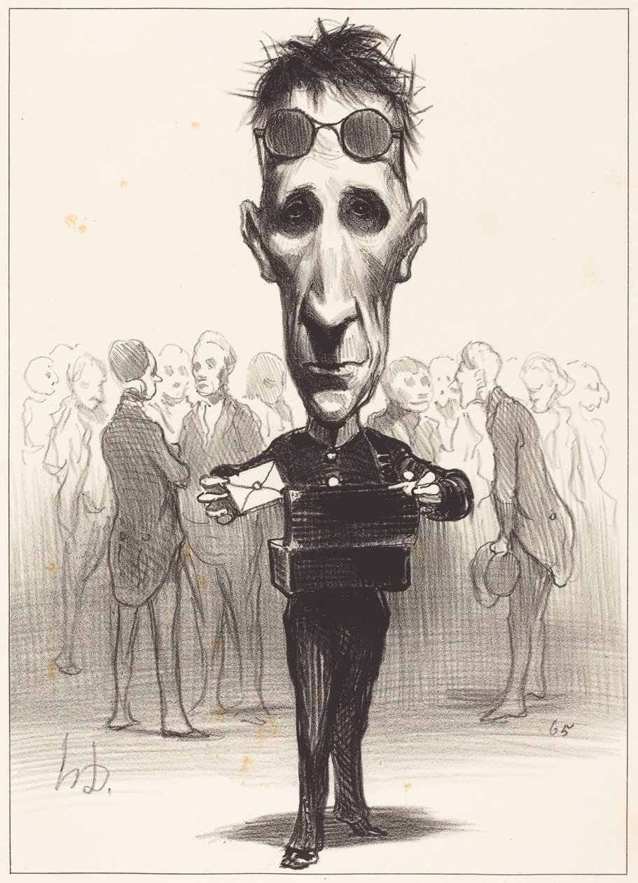Félix Saint-Priest tekijältä Honoré Daumier