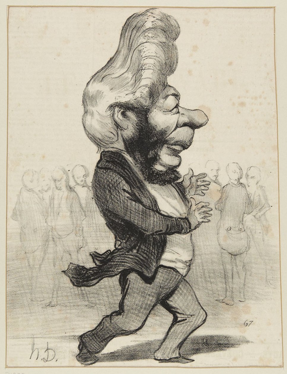 "Ferdinand Favre" tekijältä Honoré Daumier