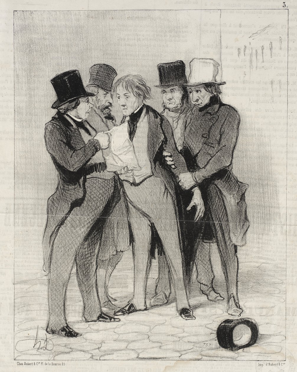 Riista, jota voidaan metsästää kaikkina vuodenaikoina tekijältä Honoré Daumier