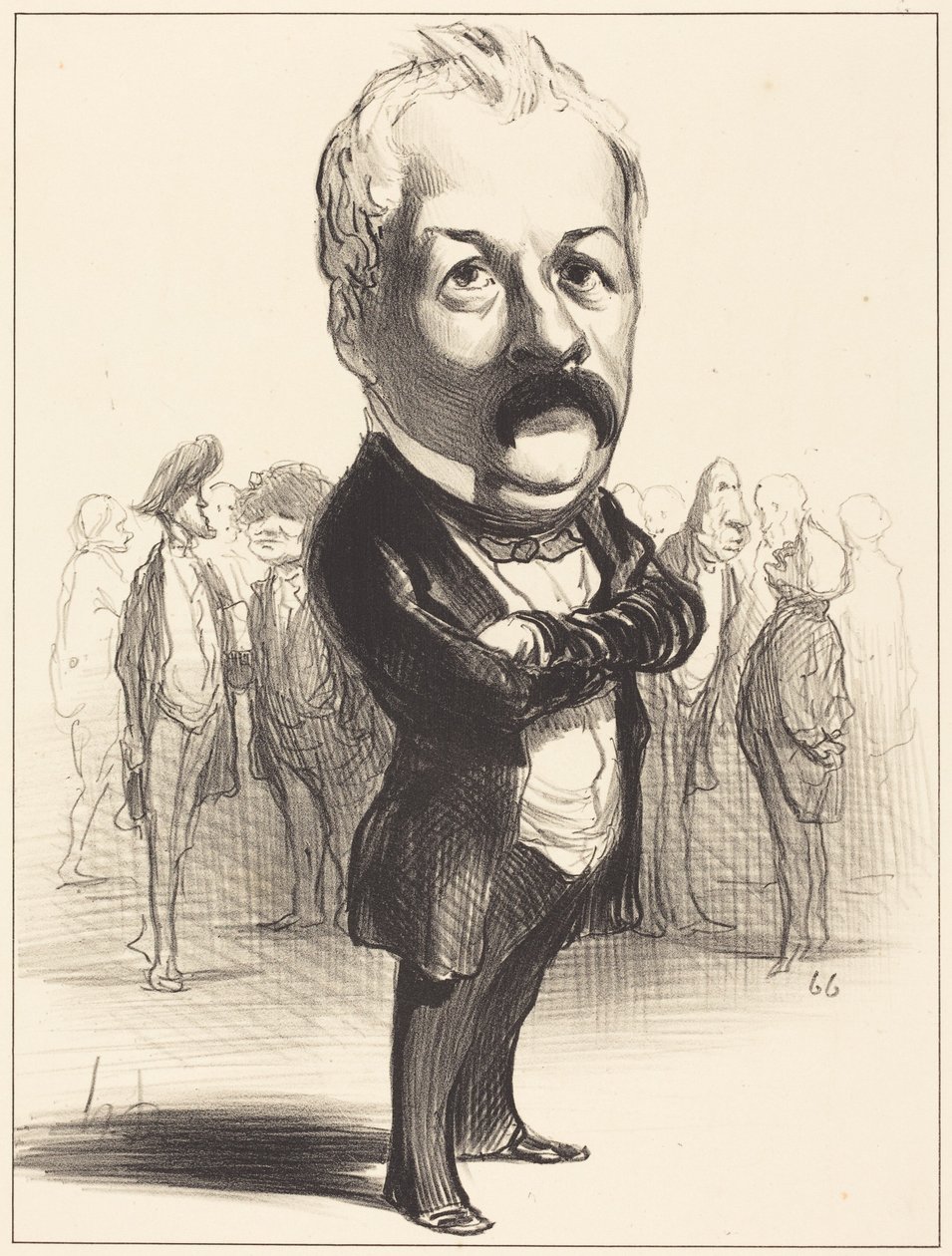 Gustave Sautayra tekijältä Honoré Daumier