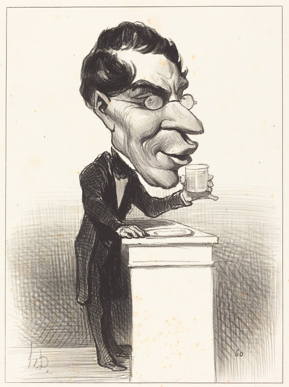 H. M. Augustin Corne tekijältä Honoré Daumier