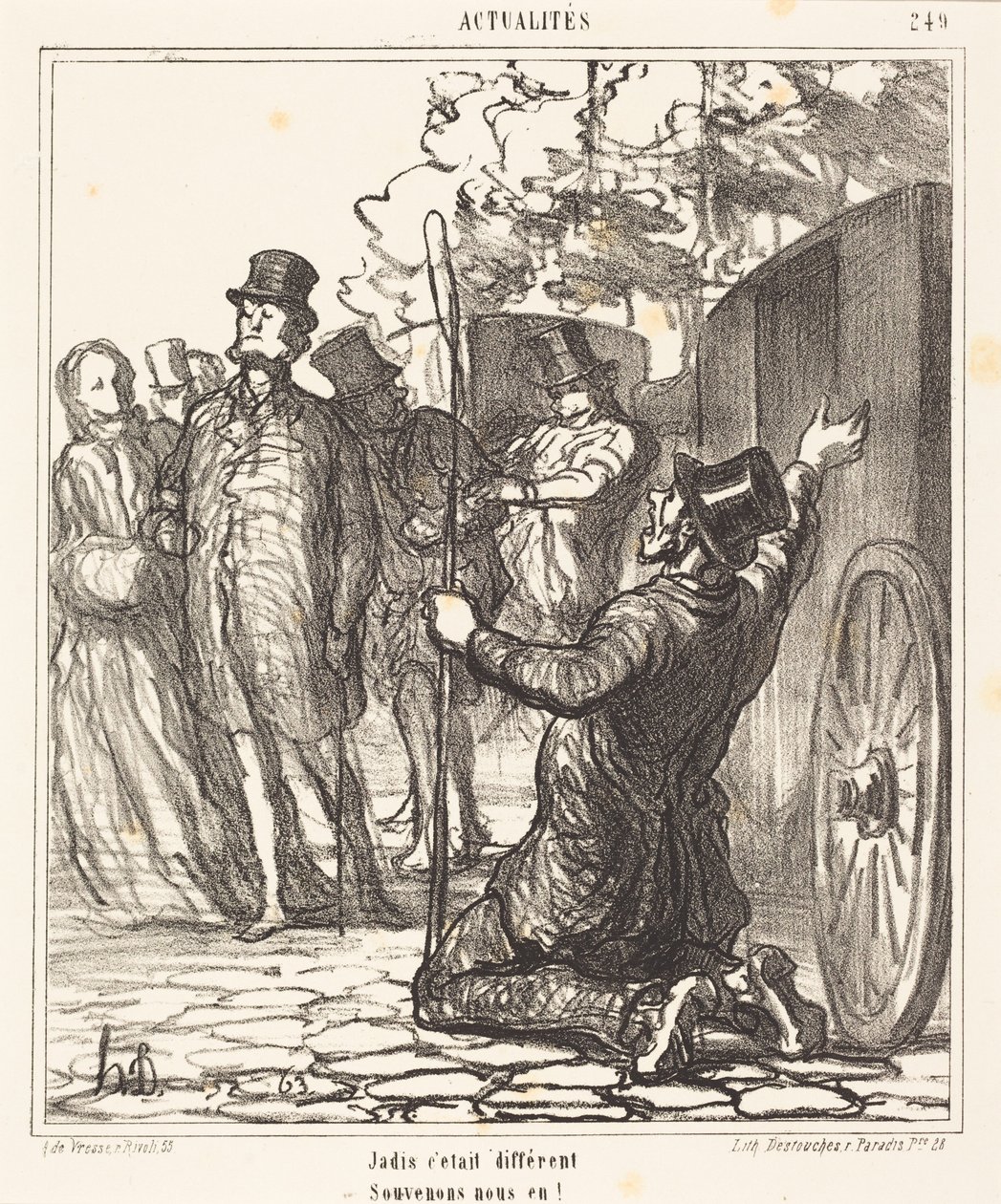 Ennen kaikki oli toisin tekijältä Honoré Daumier