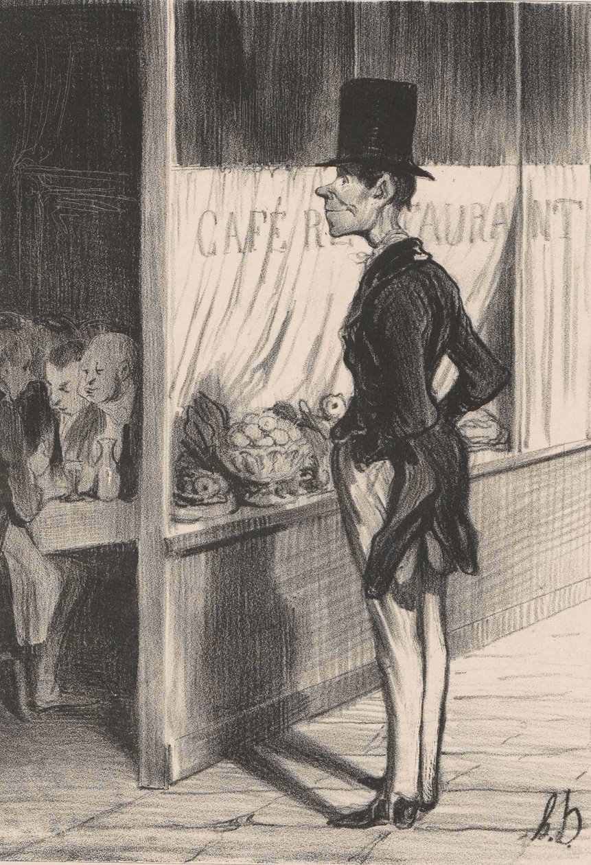 Minulla on kolme senttiä tekijältä Honoré Daumier