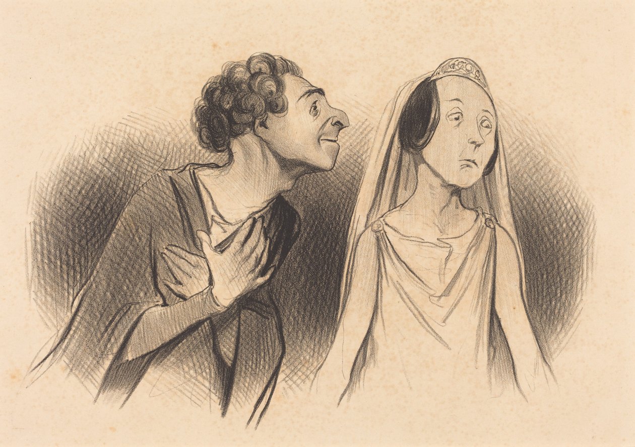 Lähden rakastuneempana kuin... koskaan... tekijältä Honoré Daumier