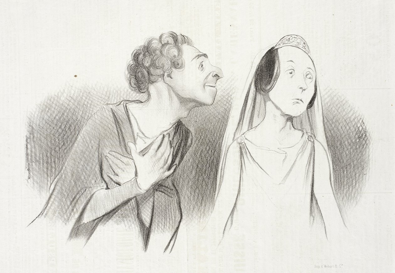 Lähden rakastuneempana kuin ... koskaan ennen ... tekijältä Honoré Daumier