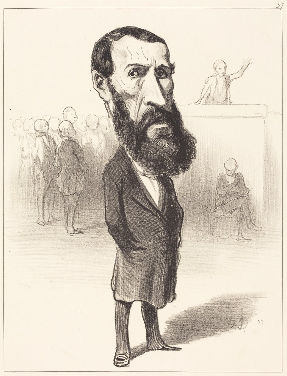 Jean-Louis Greppo tekijältä Honoré Daumier