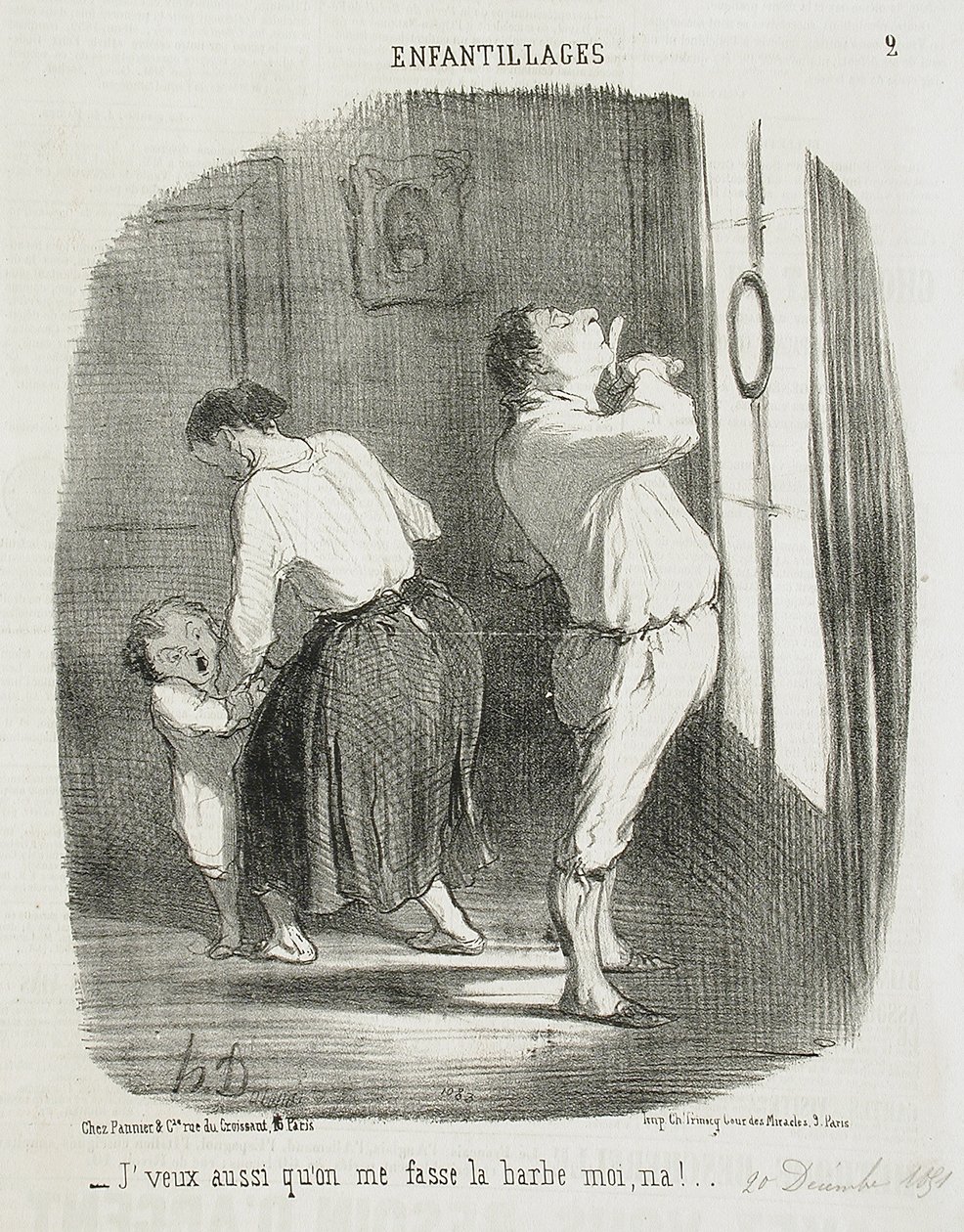 Minäkin haluan, että minulle tehdään... tekijältä Honoré Daumier