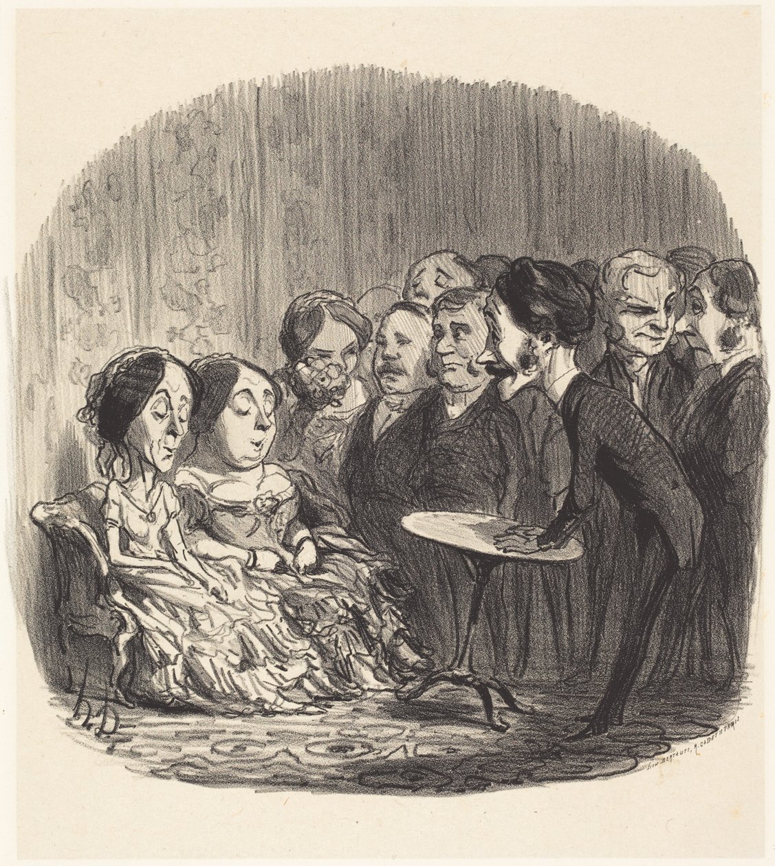 Poltergeist tekijältä Honoré Daumier