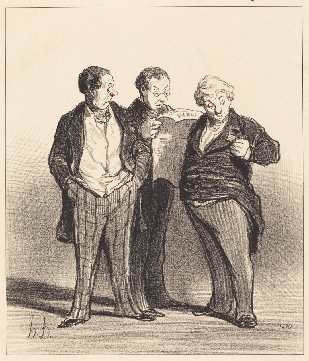 Kunniamerkkien käyttöä koskeva kielto tekijältä Honoré Daumier