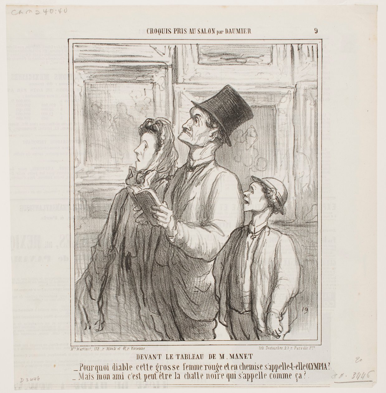 MANETIN MAALAUKSEN TARKASTELU tekijältä Honoré Daumier