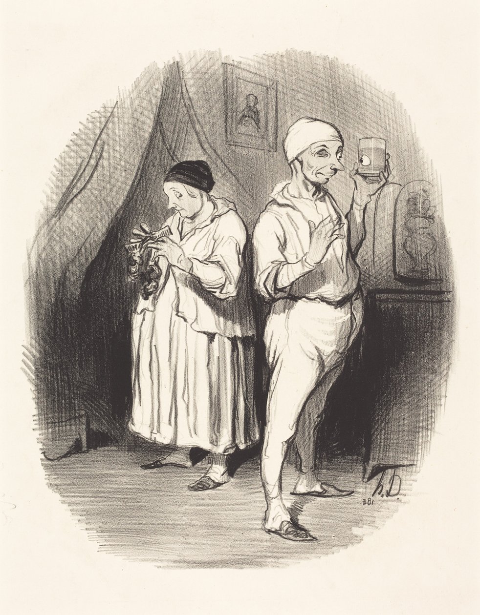 Isännän silmä tekijältä Honoré Daumier