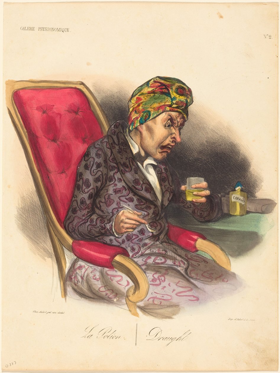 Lääkejuoma tekijältä Honoré Daumier