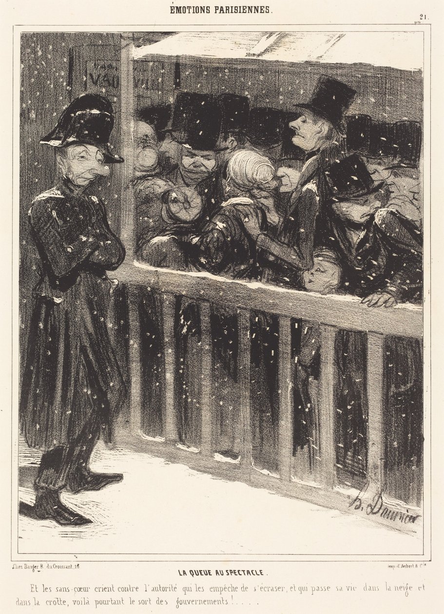 Jono esitykseen tekijältä Honoré Daumier