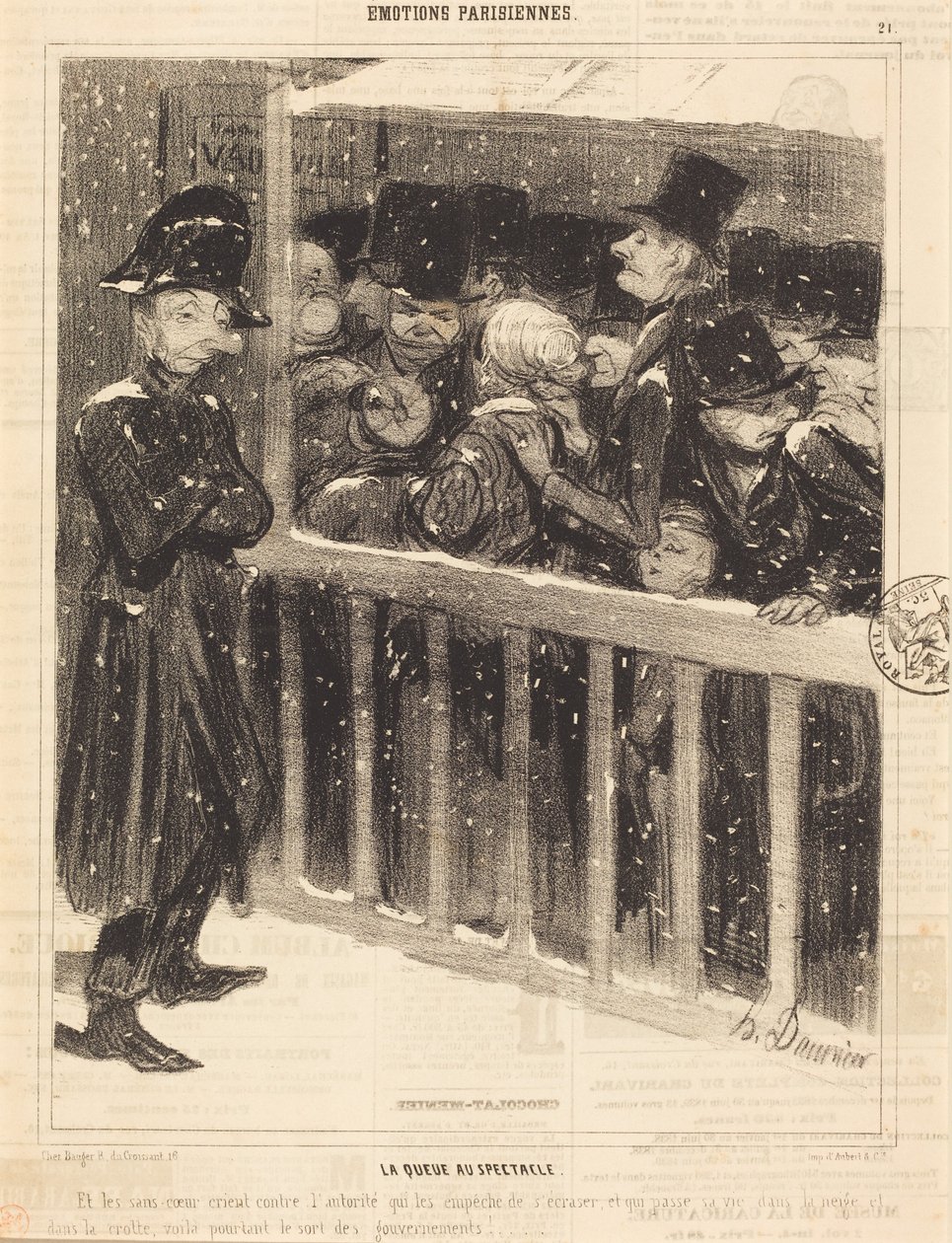 Jono esitykseen tekijältä Honoré Daumier