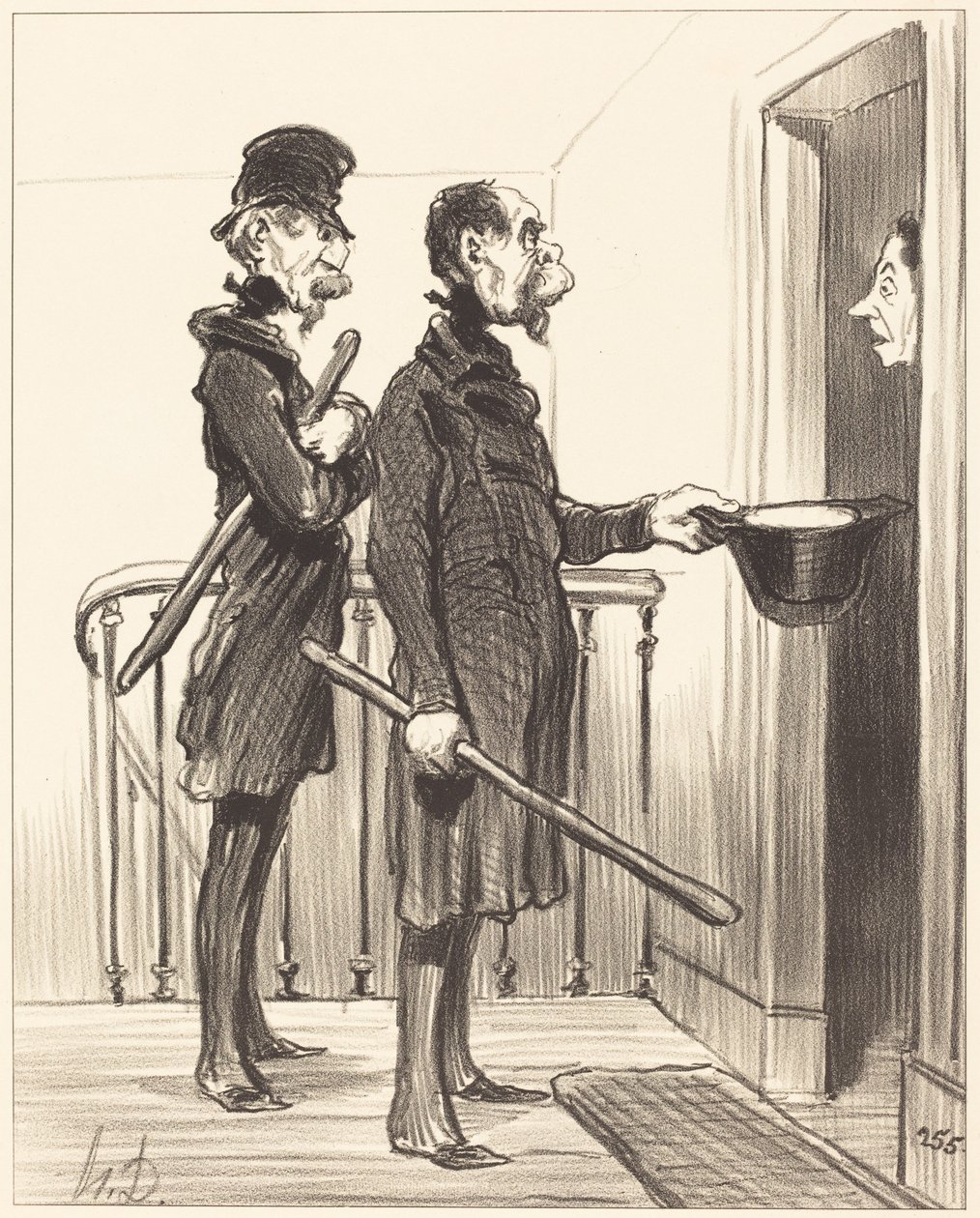 Napoleonilainen keräys tekijältä Honoré Daumier
