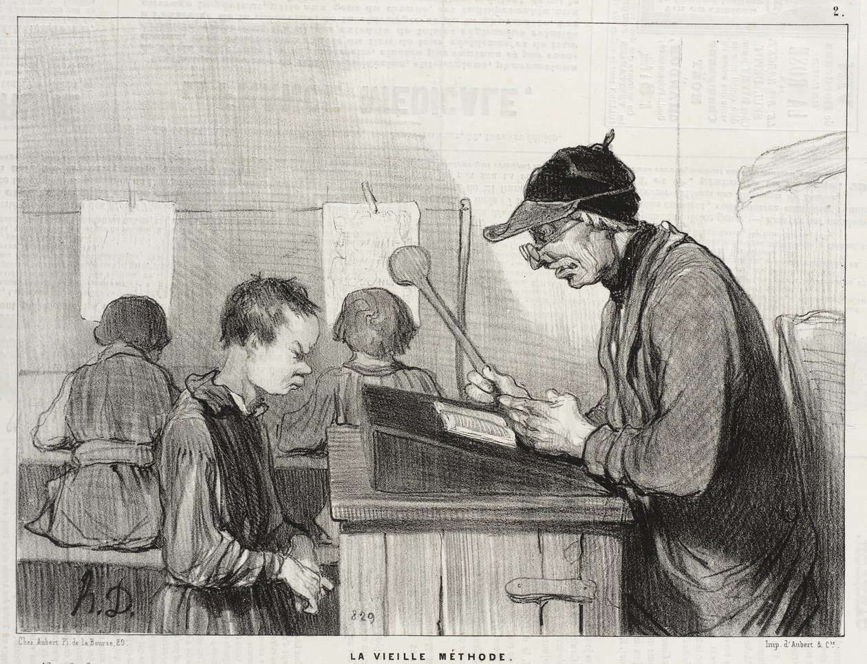 Vanha menetelmä tekijältä Honoré Daumier