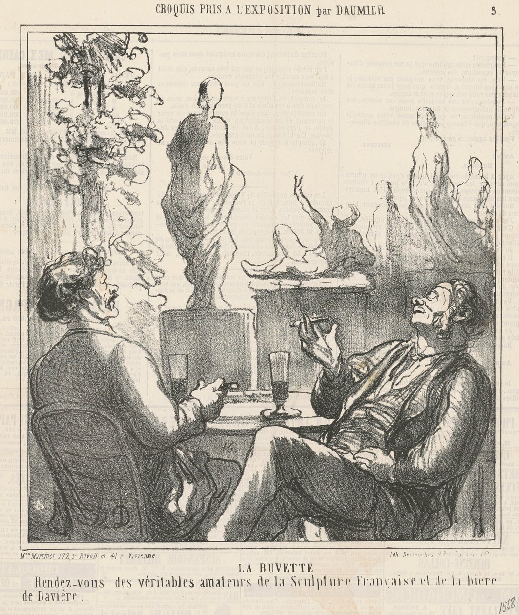Baari tekijältä Honoré Daumier