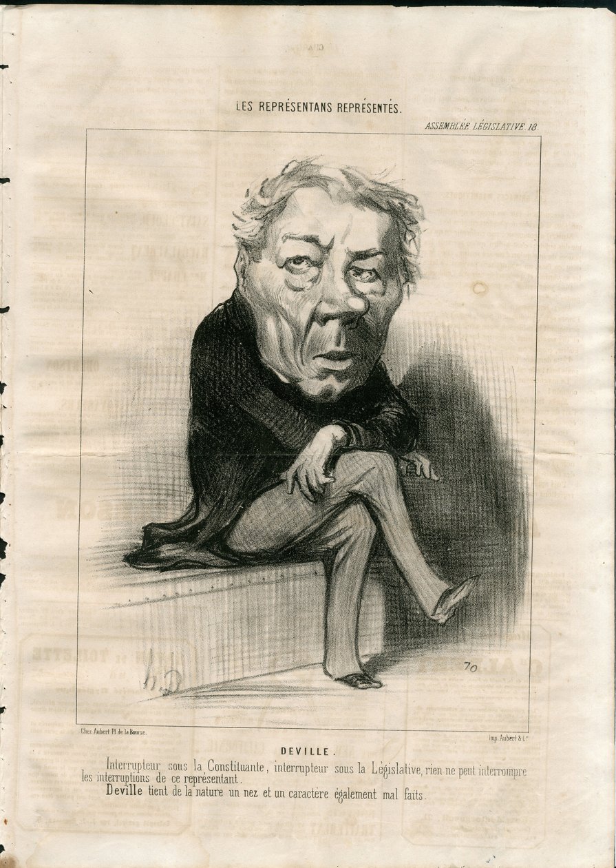 Charivari tekijältä Honoré Daumier