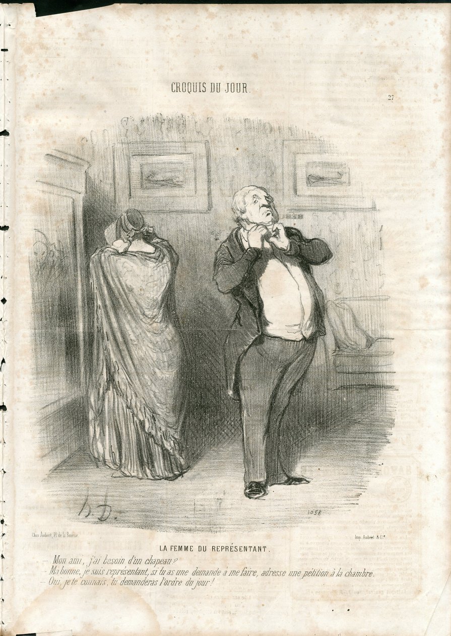 Charivari tekijältä Honoré Daumier