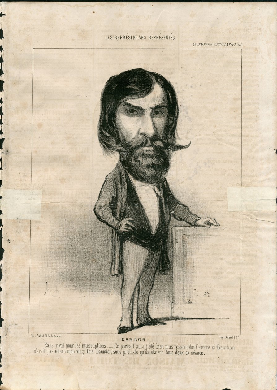 Charivari tekijältä Honoré Daumier