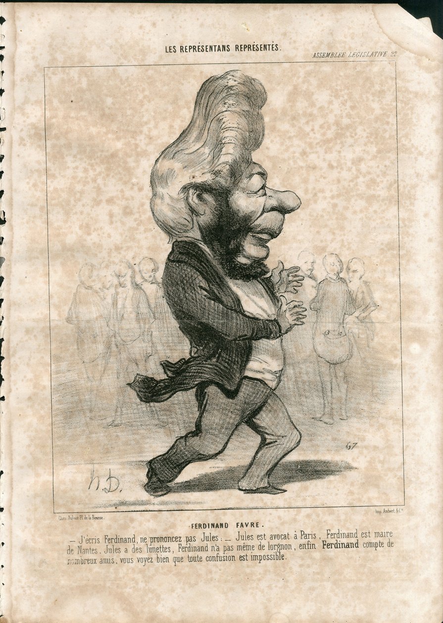 Charivari tekijältä Honoré Daumier