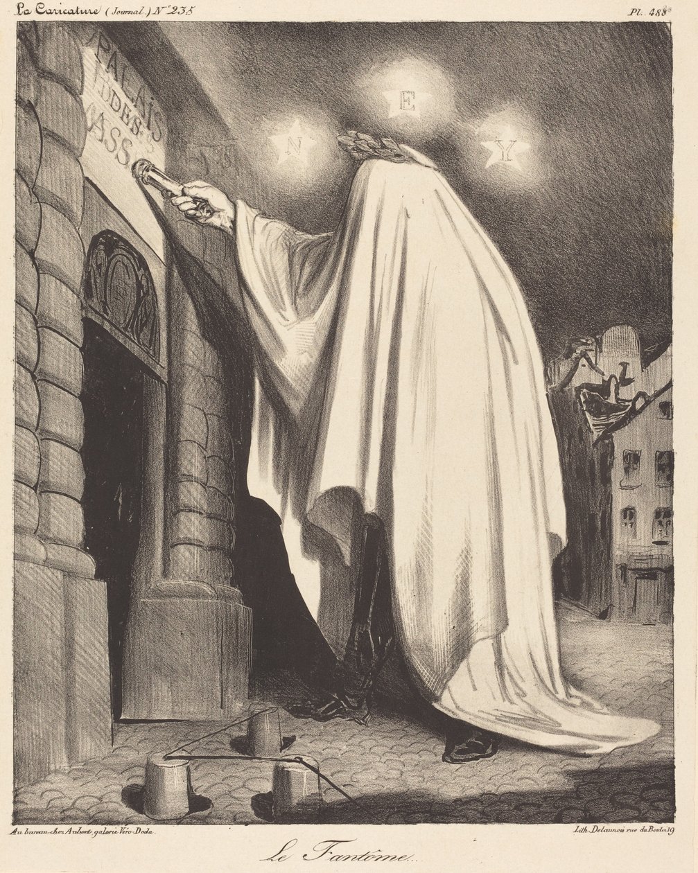 Le Fantome tekijältä Honoré Daumier