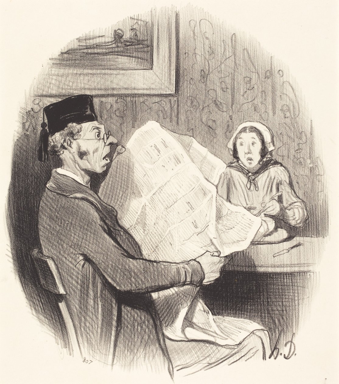 Yhä hirviö muoto tekijältä Honoré Daumier