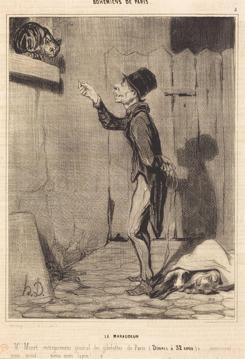 Ryöväri tekijältä Honoré Daumier
