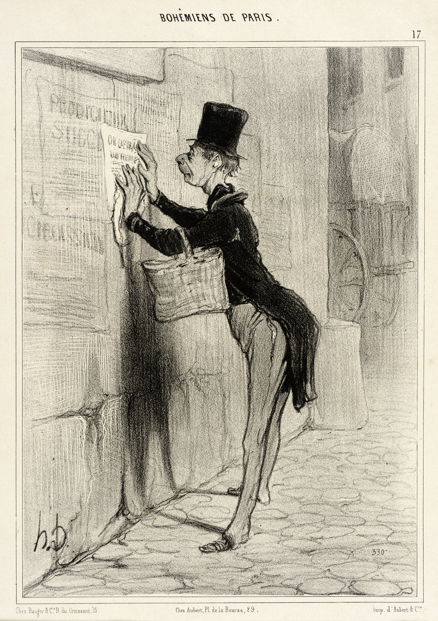 Paikoilleenohjaaja tekijältä Honoré Daumier