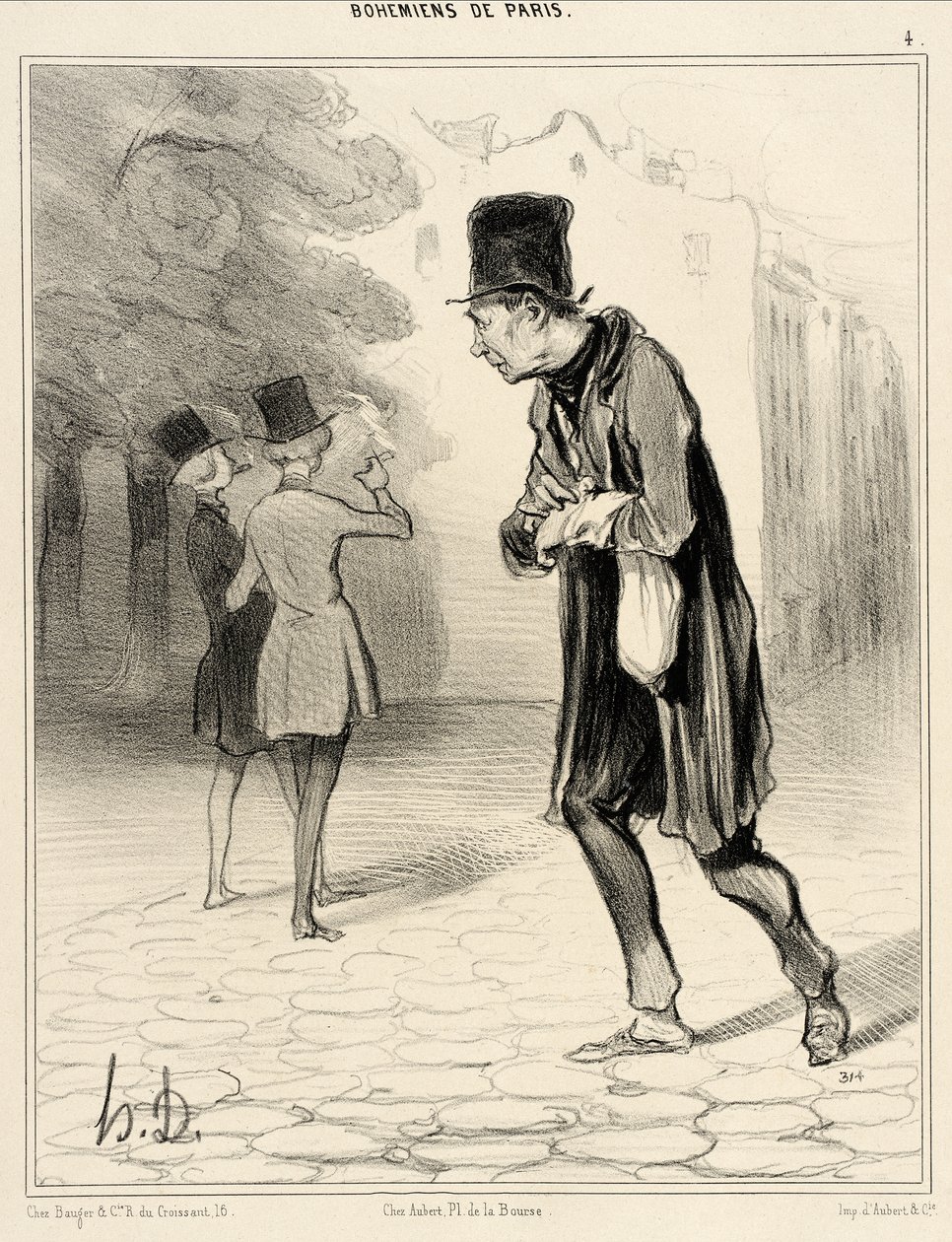 Sikarintumppien kerääjä tekijältä Honoré Daumier