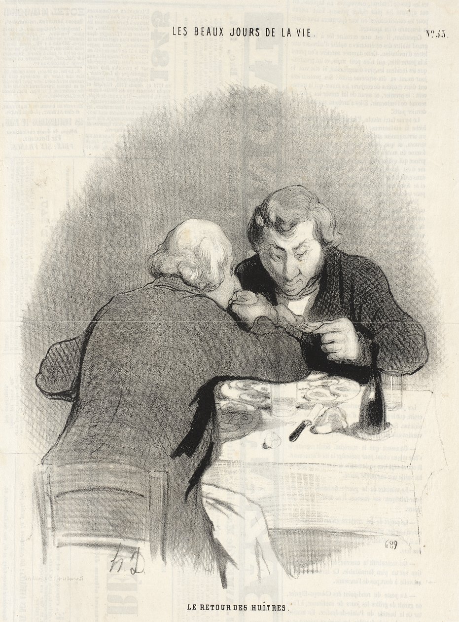Osterien paluu tekijältä Honoré Daumier