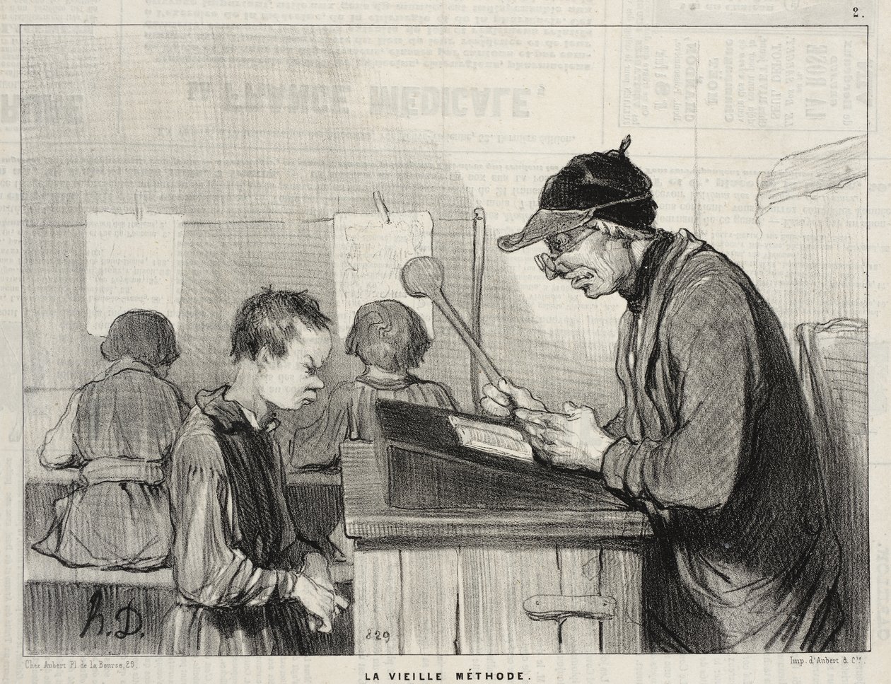 Vanha menetelmä tekijältä Honoré Daumier