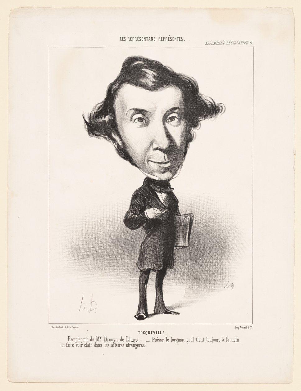 Lakiasäätävä kansalliskokous: Tocqueville tekijältä Honoré Daumier