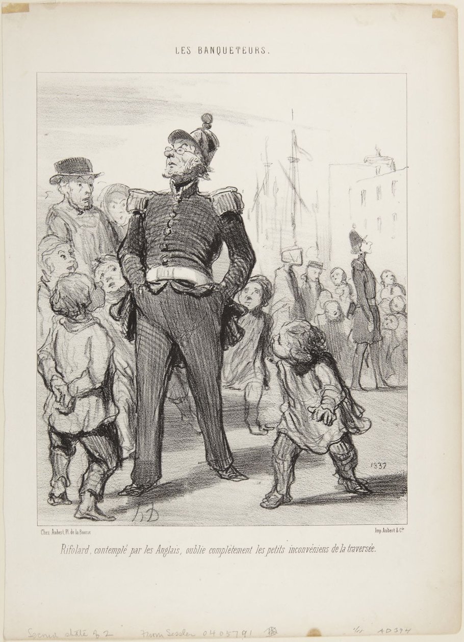 "Pitovieraat" tekijältä Honoré Daumier