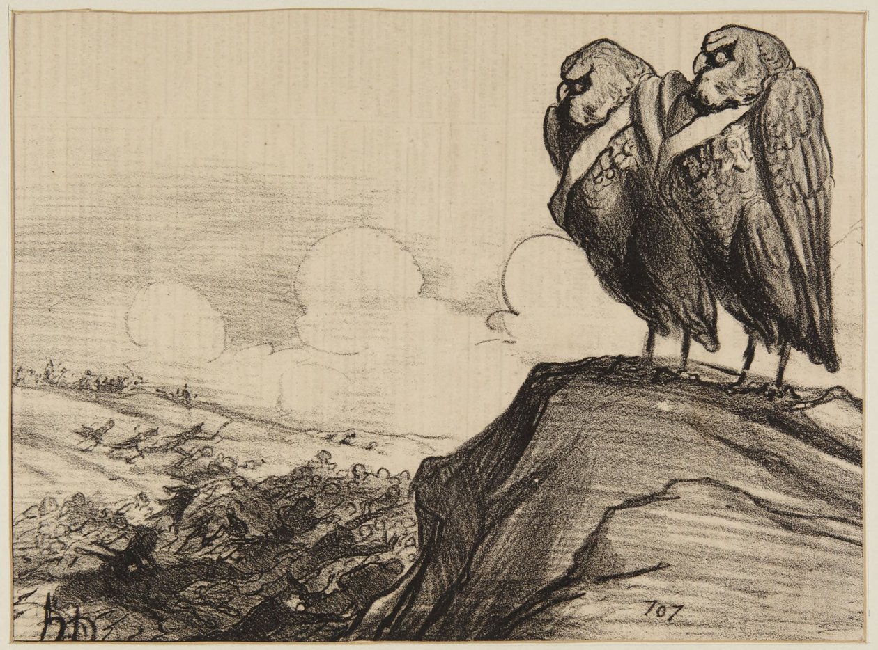 "Kaksi suurherttuaa..." tekijältä Honoré Daumier