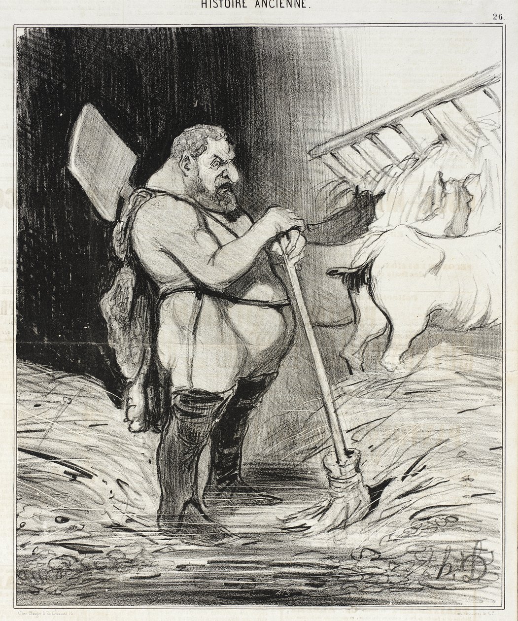 Augeiaan tallit tekijältä Honoré Daumier