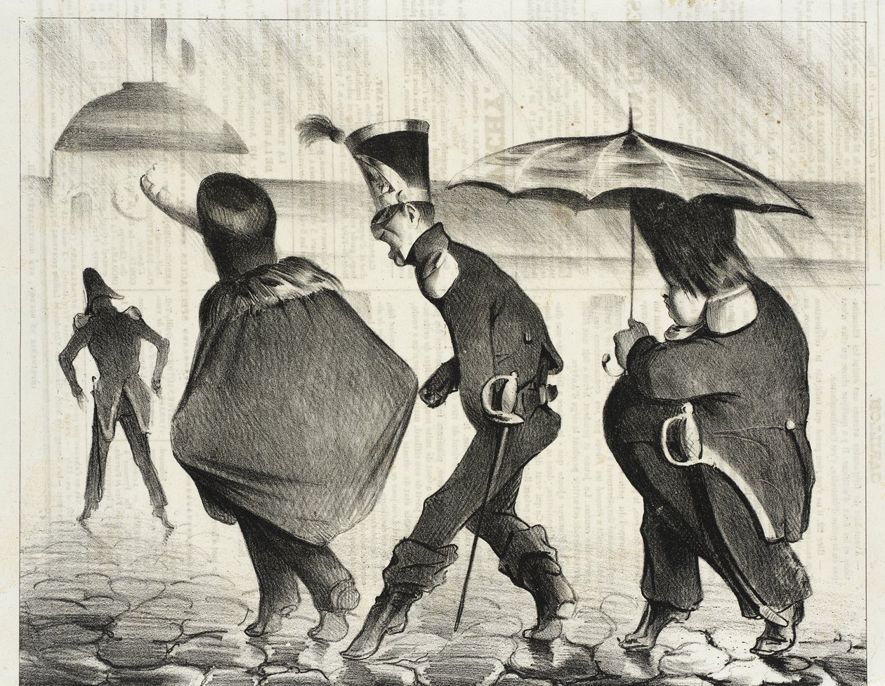 Pelottomat tekijältä Honoré Daumier