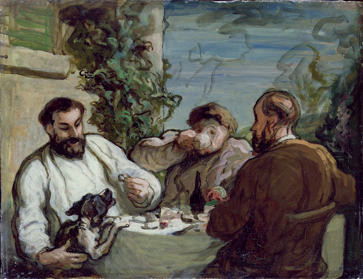 Lounas maaseudulla tekijältä Honoré Daumier