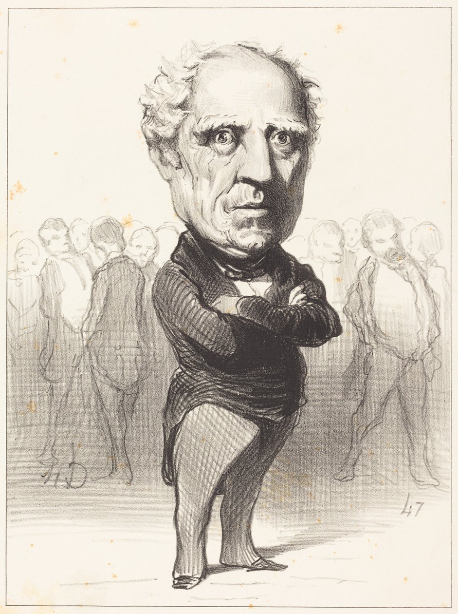Marsalkka Bugeaud tekijältä Honoré Daumier