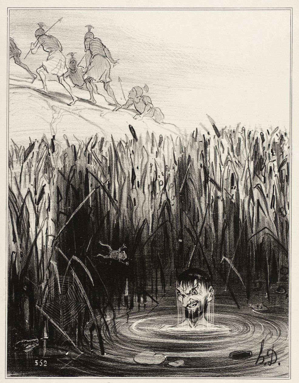 Marius Minturnaessa tekijältä Honoré Daumier