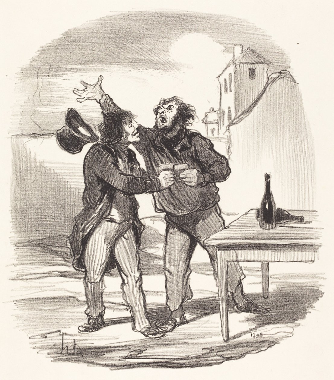Jäsen... 10. joulukuuta ottaen... tekijältä Honoré Daumier