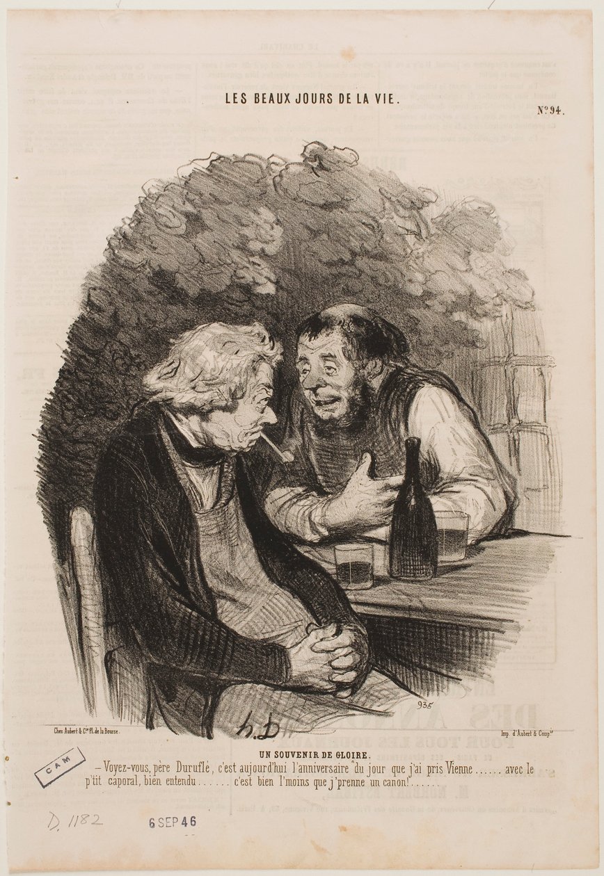Muistoja kunniasta tekijältä Honoré Daumier