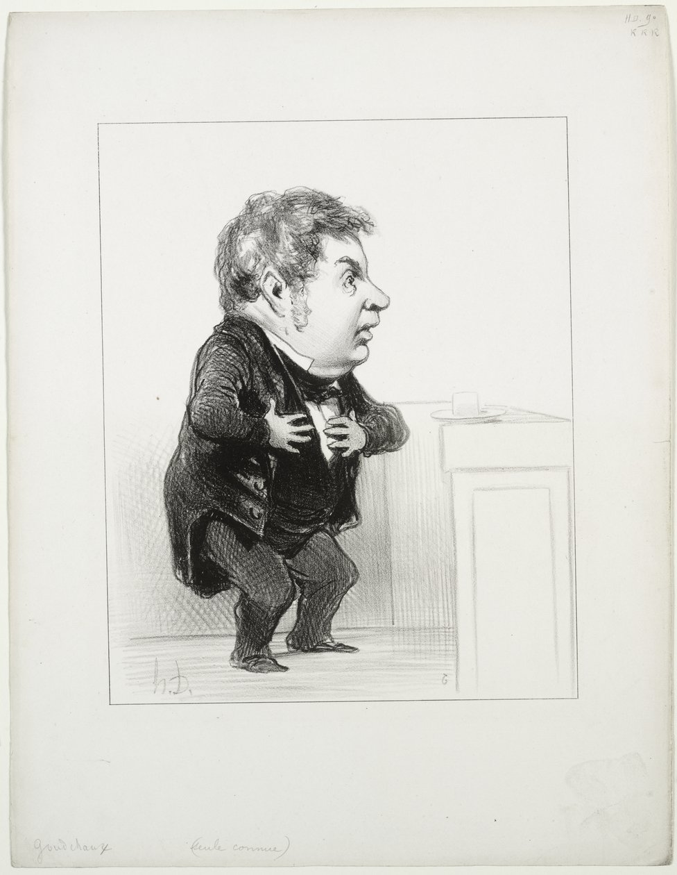 Michel Goudchaux tekijältä Honoré Daumier