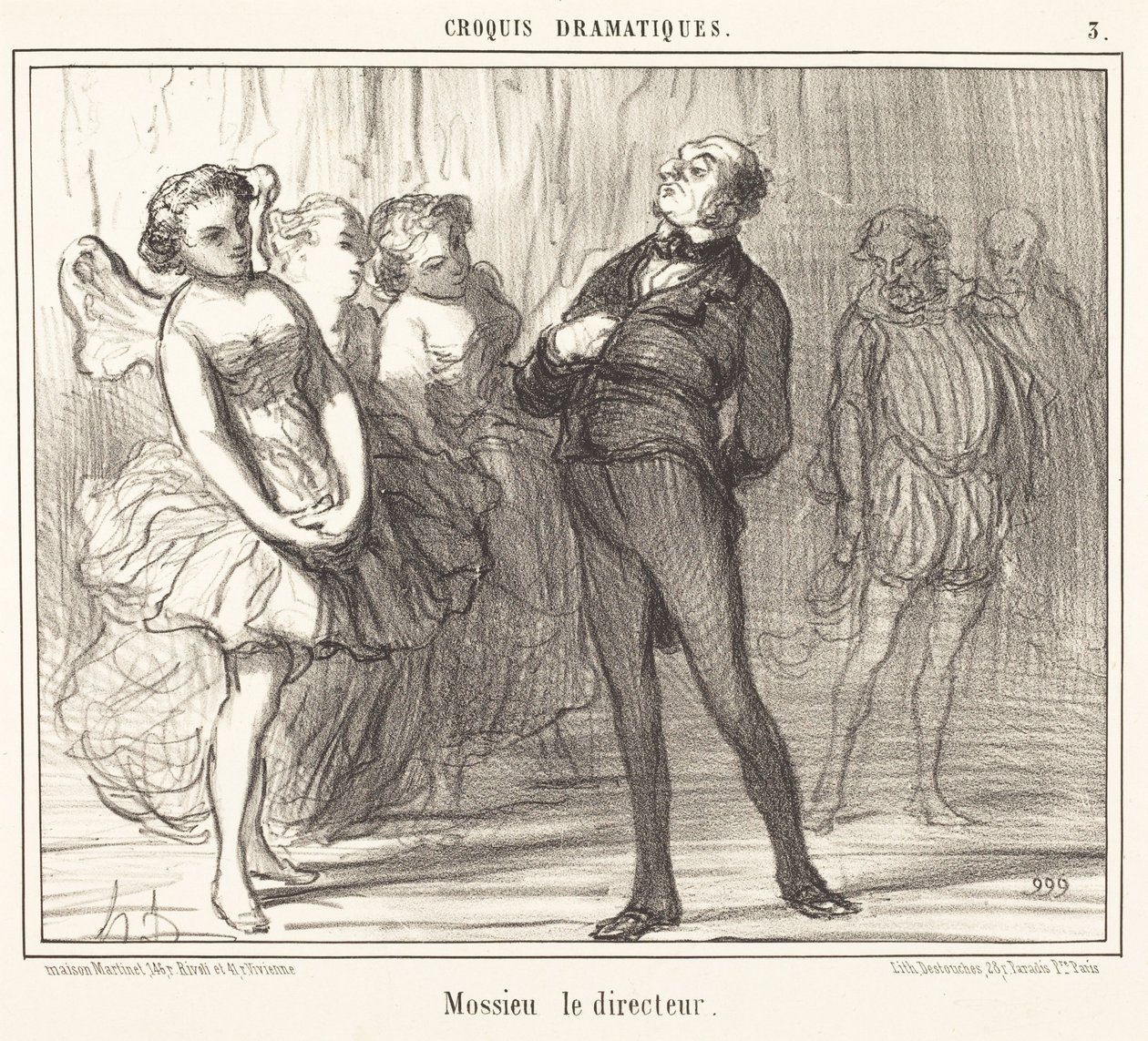 Mossie ohjaaja tekijältä Honoré Daumier