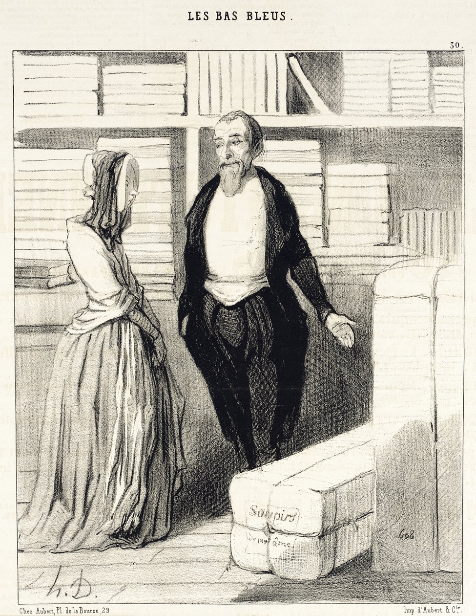 Tilimme on helppo laatia ... tekijältä Honoré Daumier